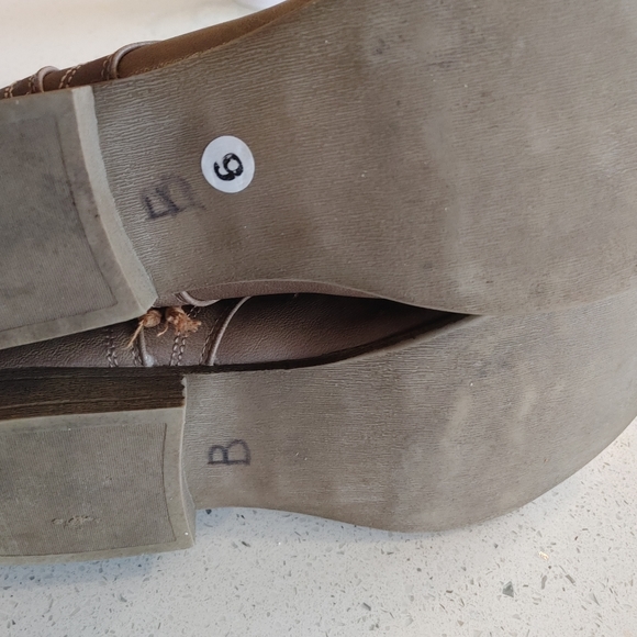 Streetwear Society Light Brown  Ankle Boots Size 9 - Picture 4 of 5